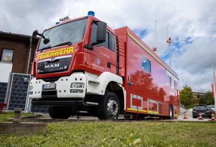 Großübung mit Feuerwehren aus Rheinland-Pfalz